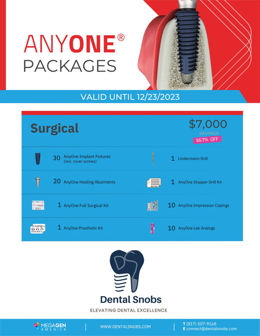 Any One Implant Package Deal