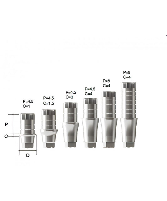 ZrGen Abutments Blue Diamond (Octa NC)