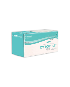 Cytoplast PTFE Non Resorbable Sutures 4/0 - P-3 / 3/8 Circle / 13mm - 18" (Undyed) - 12