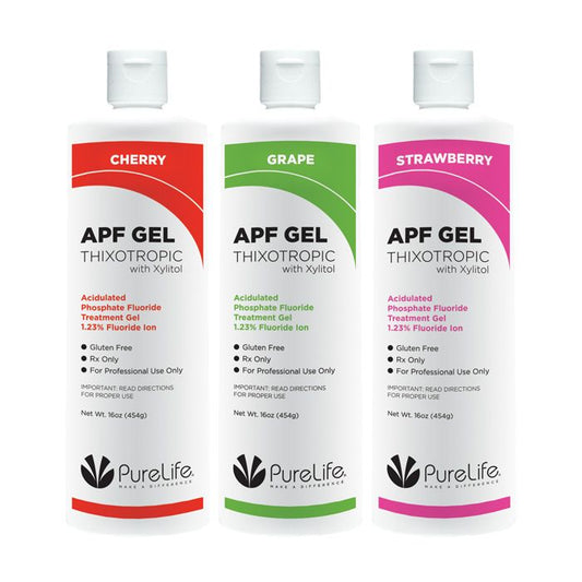 PureLife 60 Second 1.23% APF Fluoride Gel Peppermint