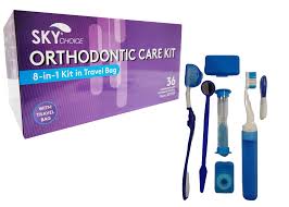 PureLife+ 5-Piece Orthodontic Kits, Green, 36 kits/box