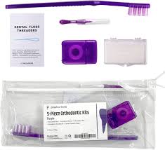 PureLife+ 8-Piece Orthodontic Kits , Purple, 36 kits/box